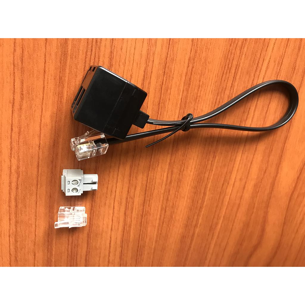Smappee - EVBox Connectors (1 x RJ10 Connector, 1 RJ10 splitter, 1 EVBox charge point connector)